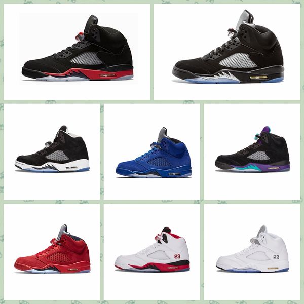 

j005ma 2018 new men 5 5s casual shoes og triple s black white cement red blue suede metallic gold casual men casual shoes size 40-46