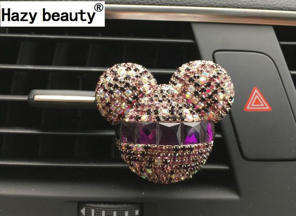 

hazy beauty car ornaments exquisite diamond air conditioning outlet car air refreshing agent styling perfumes 100 original