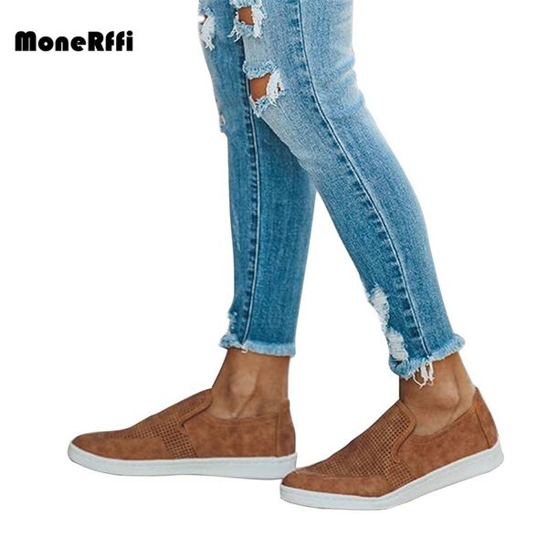 

monerffi drop shipping 2019 women's leisure vulcanized flat-soled shoes sports shoes women's low-up flat-soled, Black