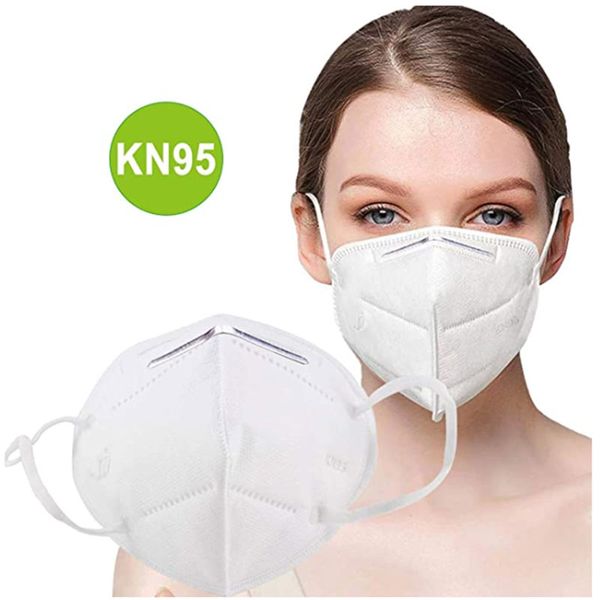 

Оптовая продажа 50 шт KN95 Маска одноразовая маска для лица kn95 Free shipng Express FedEx DHL UPS 5 das
