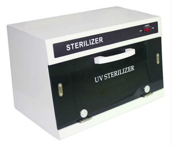 

sterilizer towel salon tools disinfection cabinet uv ultraviolet disinfection cabinet aw 8l uv tool sterilizer cabinet timer ce, Silver