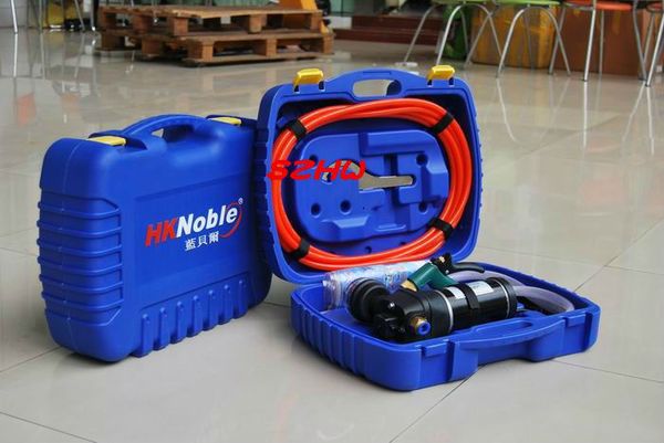 

hknoble dc24v portable multifunctionalcar washer high pressure, car cleaner, car cleaning brush for trucks and dc24v power