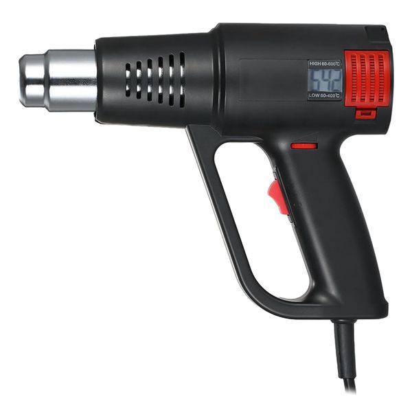 

2000w промышленные горячего воздуха инструмент lcd цифровой с регулятором температуры тепла воздуходувка электрическая регулировка температу