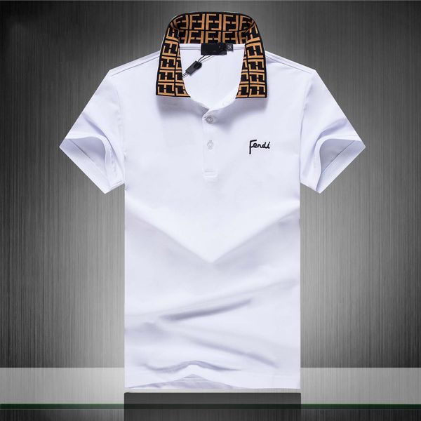 

mens luxury medusa polo fashion short sleeve summer classic robin t shirt turn down collar designers polo d2 casual polos, White;black