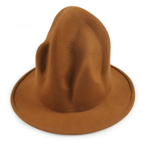 Nieuwe Mode Vrouwen Mannen 100% wol Berghoed Pharrell Williams Wasten Celebrity Style Party Nieuwigheid Buffalo hat311d