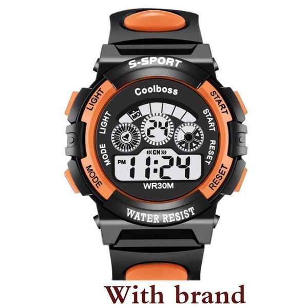 

Дизайнерские дети дети мальчики девочки спортивные светодиодные цифровые часы э