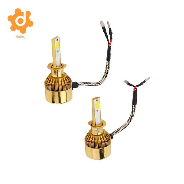

baoblaze 2 pieces c9 60w led high low beams headlights 6000k super bright white