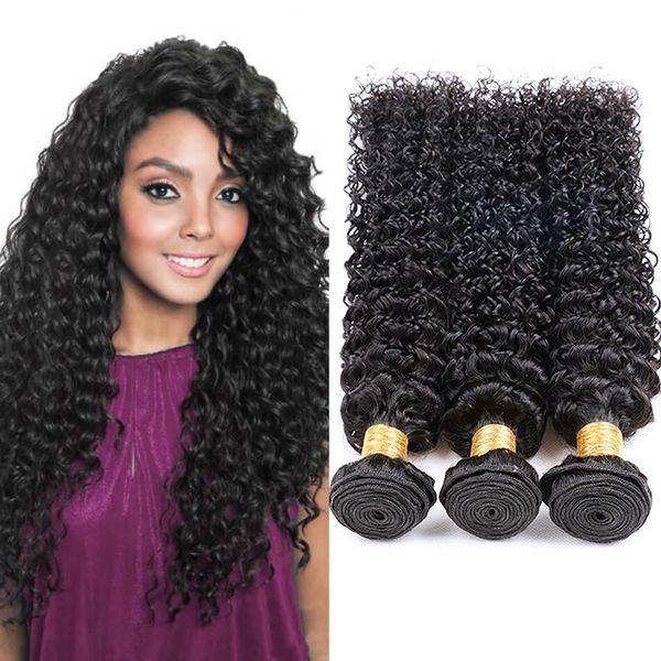 8a Wholesale Cheap Kinky Curly Wave Bundles Brazilian Human Hair