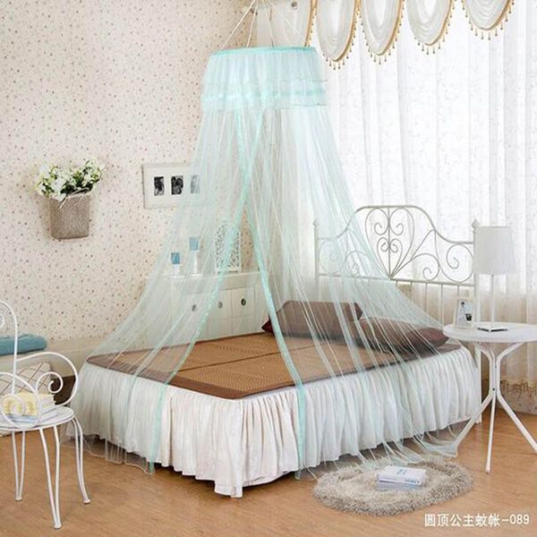 

palace insect net romantic mosquito nets for adults bed canopy klamboe princess hung dome single-door mosquiteros para cama home