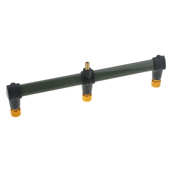 

extra wide 3 rod buzz bar, eclipse pod for 3 fishing rod holder / bite alarm