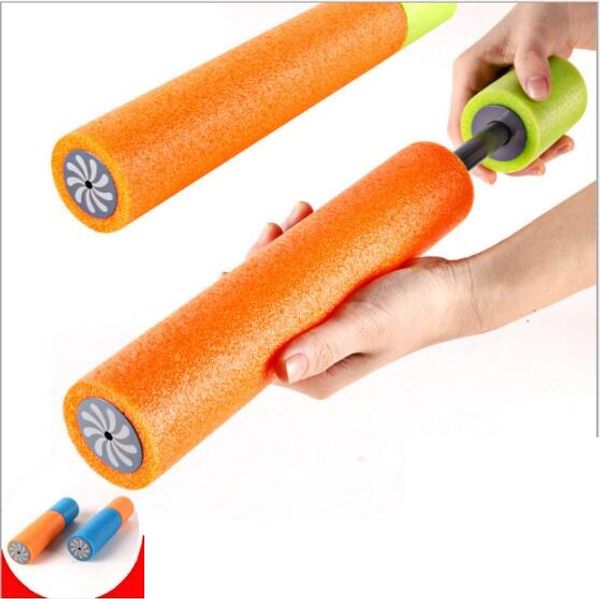 Acheter Mousse Pistolet à Eau Pull Type à Haute Pression Hydraulique Géant été Plage Jouet De La Mer Enfants Jouet Baril Pistolet à Eau De 084 Du