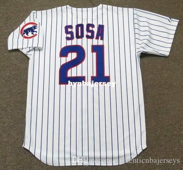 

custom sammy sosa chicago stitched 1998 majestic vintage home baseball jersey retro mens jerseys running, Black;blue