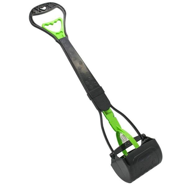 

large pooper scooper for dog-long handle dog poop scooper-pet waste pick up jaw scooper without smelling