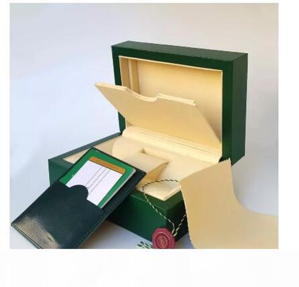 

2020 супер качество top часы brand green оригинальные коробки papers мужские подарочные часы боксы кожаная сумка карты 0.8kg для ro лекс wat, Black;blue