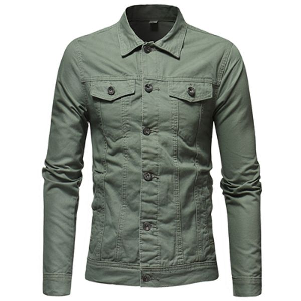 

zogaa men jackets 2019 streetwear denim jacket casual fashion 6 color men jacket spring new polyester mens jackets and coats, Black;brown