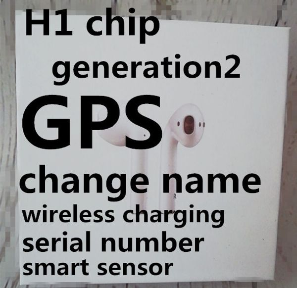 

2019 2nd generation wirele charging with mart en or rename wirele bluetooth headphone po itioning rename earphone h1 chip tw