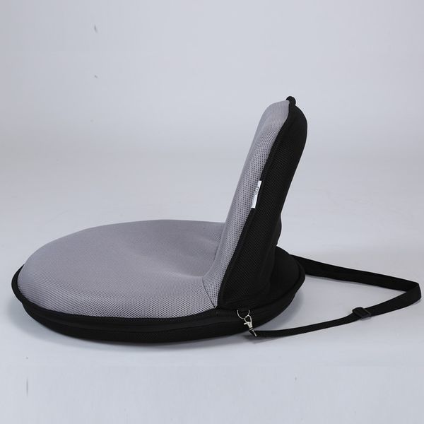 

mesh fabric outdoor/indoor foldable floor chair multi-use durable leisure lazy chair for beach, picnics, stadium sporting event