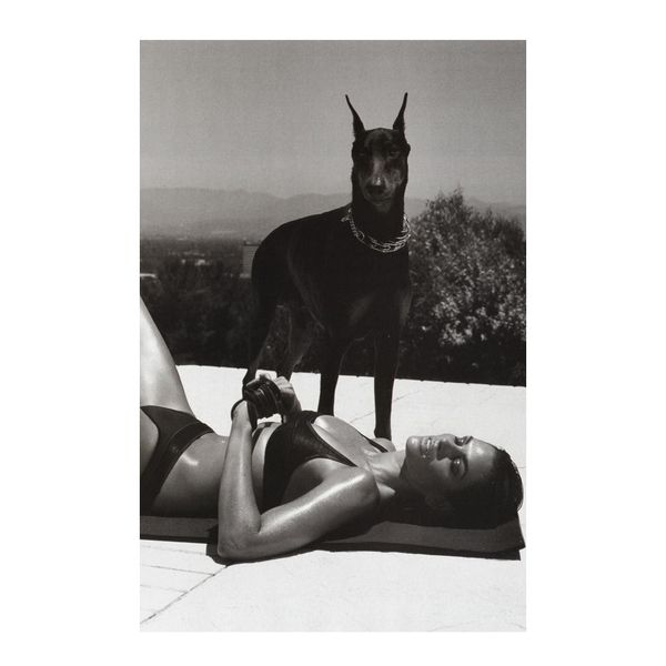 

helmut newton cindy crawfor pgraphy art posters print ppaper 16 24 36 47 inches