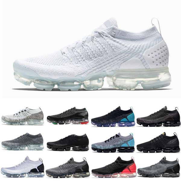 

2019 knit 2.0 fly 1.0 men women bhm red orbit metallic gold triple black designers sneakers trainers running