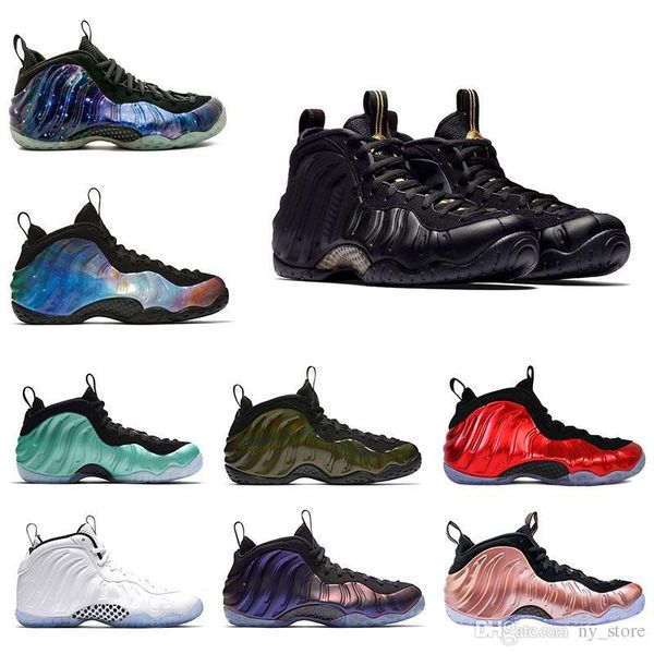 

2018 sequoia black metallic gold penny hardaway men basketball shoes foam one alternate galaxy og royal olympic sports sneakers 41-47