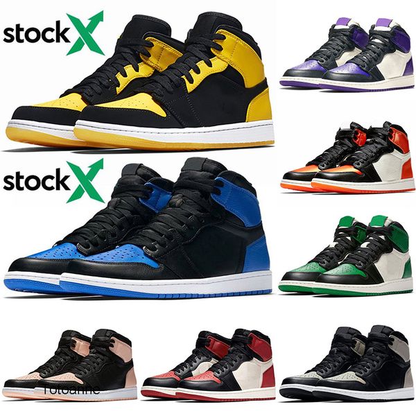 

wholesale 2020 r basketball shoes 1s sell royal blue new love yellow jumpman brand stock x mens women trainers sneakers