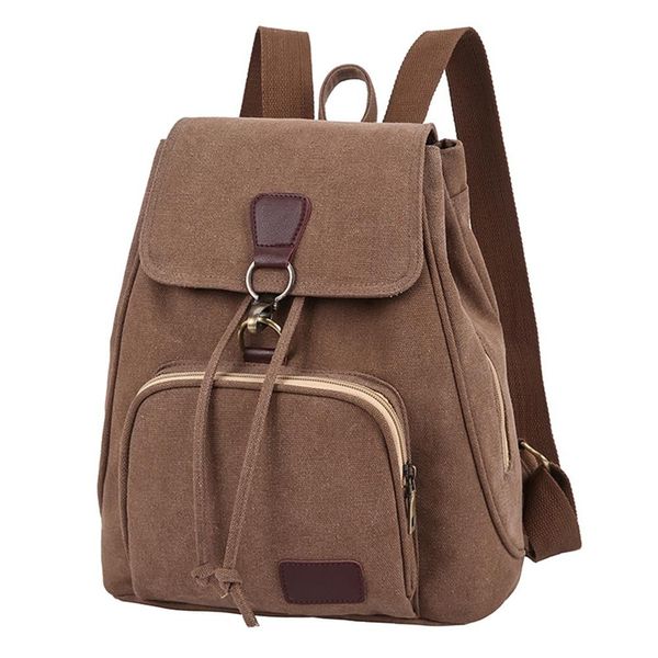 

new retro tide outdoor canvas backpack bag fashion casual backpack