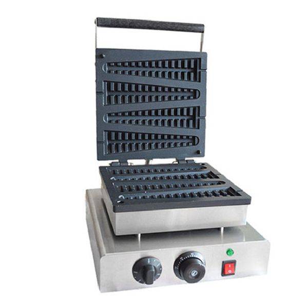 Macchina per waffle per albero di Natale 110 V/220 V, 4 pezzi, macchina per waffle, per muffin, torte e muffin, CE