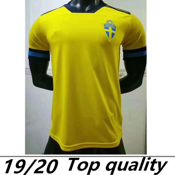 

2019 2020 швеция ibrahimovic футбольная форма 2018 шведская футбольная форма johansson johnsson guidetti forsberg berg larsson maillots de f, Black;yellow