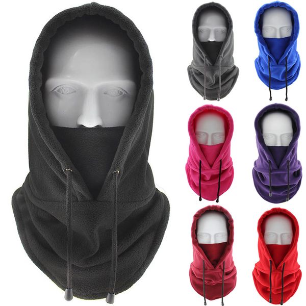 

newly ninja face mask snow windproof winter ski drawstring cap hat cover sport vk-ing, Blue;gray