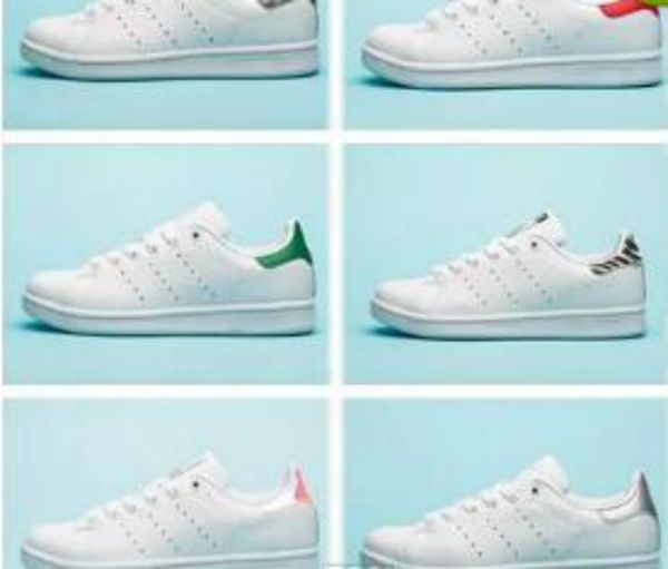 

2018 women men new stan shoes fashion smith sneakers casual leather sport running shoes arthur, Black