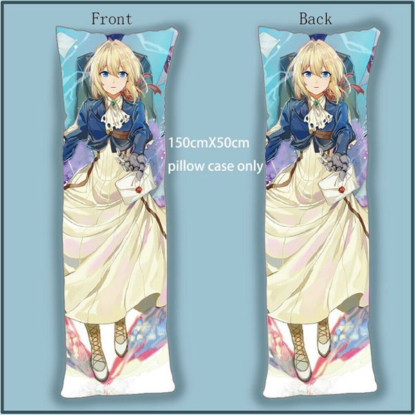 

dakimakura body pillow case cover anime violet evergarden ellipse double sides pillowcases home decoration