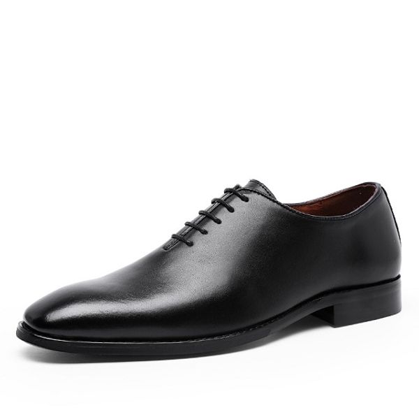 

luxury designer brand dress formal shoes genuine leather men designer shoes platform sole design and custom factory platform famous brand n, Black