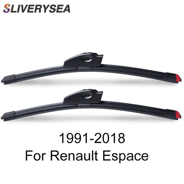 

sliverysea заменить стеклоочиститель для espace 1991-2018 силиконовая резина лобовое стекло стеклоочиститель авто автомобильные аксессуары