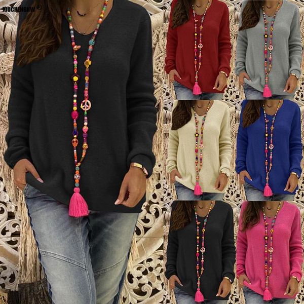 

womens sweater 4xl 5xl pink plus size women casual full solid long sweater streetwear new arrival asian size, White;black