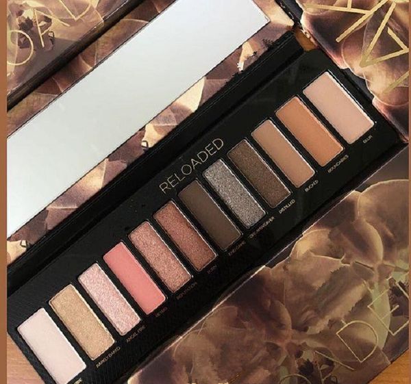 

New makeup 12 color reloaded eye hadow palette pre ed powder matte natural eye makeup et eye hadow
