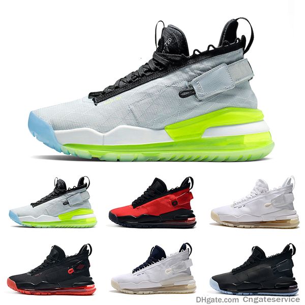

new arrival pure platinum mens basketball shoes black bred gym red neon gradient pale ivory white black men trainers sports sneakers 7-12