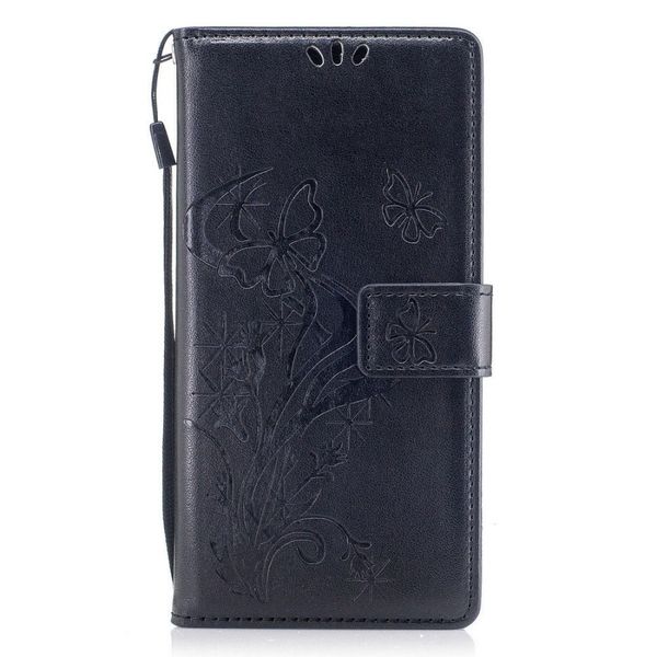 

flower card holder wallet flip leather case cover for iphone xs max xr 8 plus 7 huawei mate 10 xiaomi redmi note4 embossed