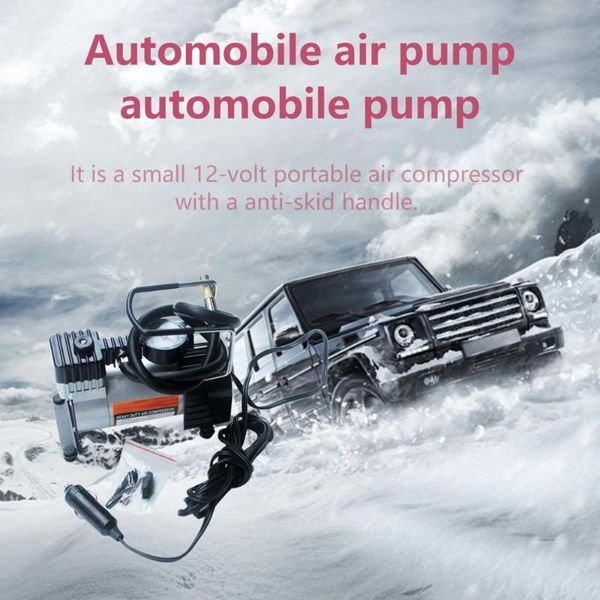 

new super flow 12v air compressor tyre inflator car air pump vehicle pump electric pressure gauge car