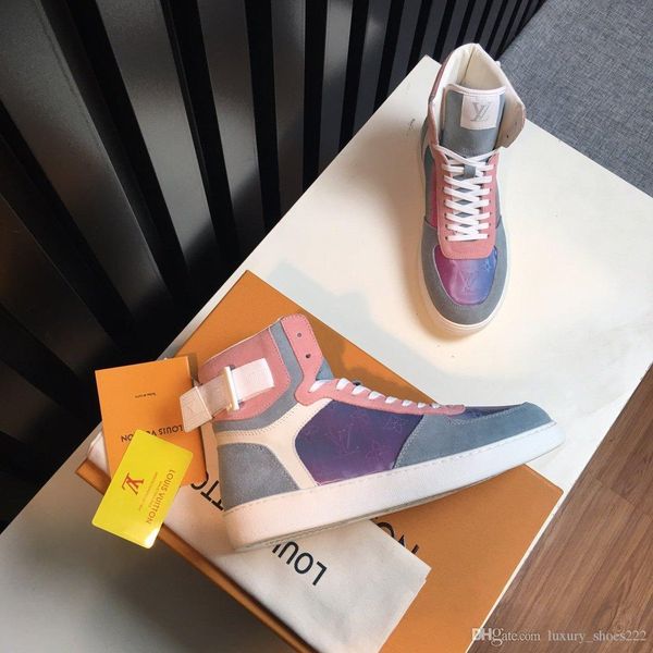 

high bang pink rivoli high-sneakers brand-name shoes, r design fashion flat bottom comfortable