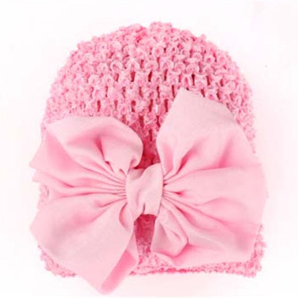 

baby hat pompon winter kids hat knitted cute cap for girls boys bowknot hollow out girls baby beanies #bl5, Yellow