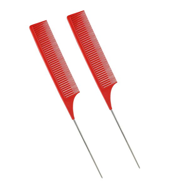 

профессиональные fine weave подсветка ламинирование волос гребень для крашения combs инструмент, Silver