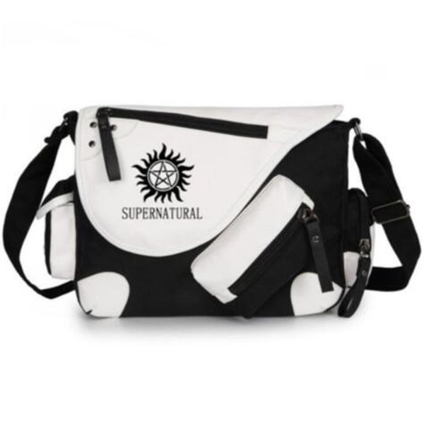 

читатель спн фанаты героя сумочка shoulderbag подростков школа книга сумки студенты косплей наплечная сумка messenger сумка подарки