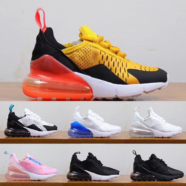 

fashion designer brand big kids shoes children boys girls trainers sneakers tiger punch pink triple black white kid running shoes 28-35