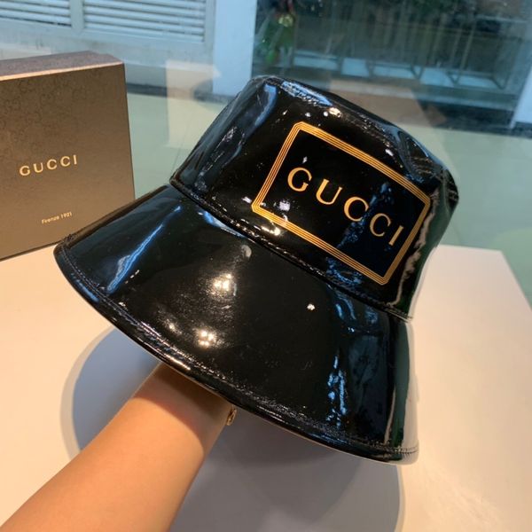 

Роскошный Дизайнер Рыбак Шляпа Леди Геометрический Узор Жаккард Рыбак Cap Кожаная