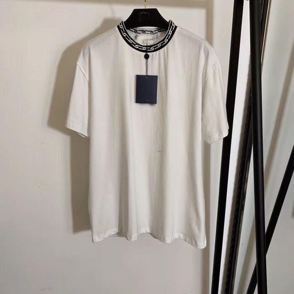 

женщины футболки топы 2020 лето роскошные хлопчатобумажные футболки оптом горячие продажи дизайнерский бренд горячие продажи бесплатная дост, White