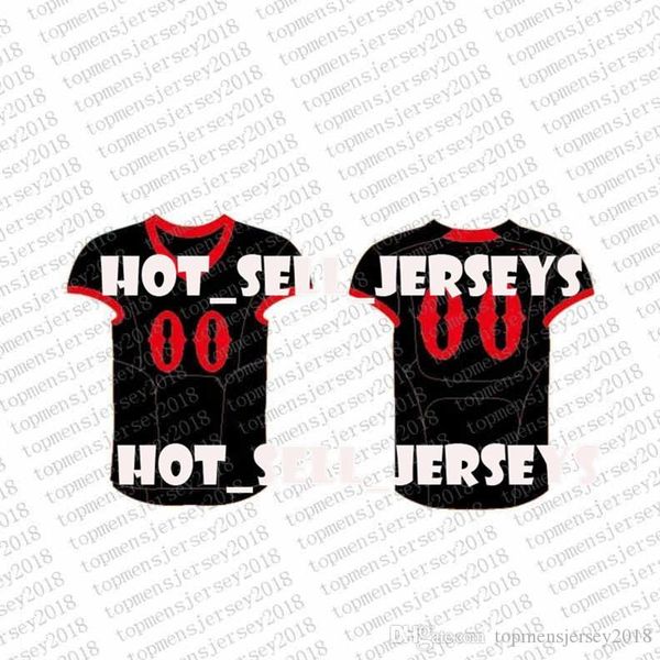 

Top Custom Football Jerseys Mens Embroidery Logos Jersey Free Shipping Cheap wholesale Any name any number Size S-XXXLwqhg