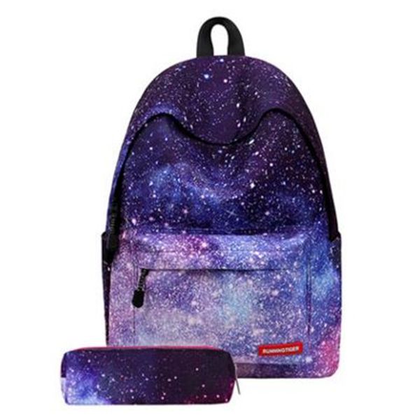 

star universe printing women backpack children school bags for teenager girls backpacks lapbackpack rugtas mochila escolar