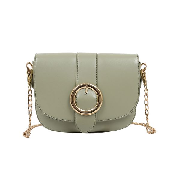 

2019 new fashion crossbody single shoulder bag mini handbag with golden chain strap for women girls bs88