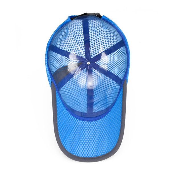 

1pc men caps casual quick dry portable mesh sports baseball helmets sports caps baseball caps for outdoors activities