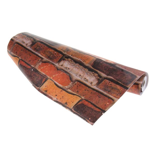 

brick fish tank wall background board reptile box aquarium poster decoration